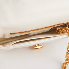 Deal of the Week - Christian Dior Small Caro Ivory Shoulder Bag