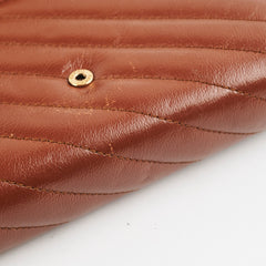 Gucci GG Marmont Matelasse Mini Bag Tan WOC Wallet on chain