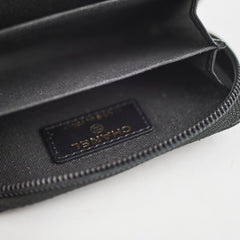 Chanel Boy Zipper Cardholder Black