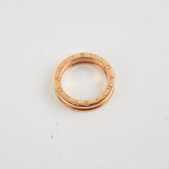Bvlgari Pink Gold Ring Size 55