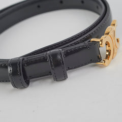 CELINE Triomphe Belt 70 Black