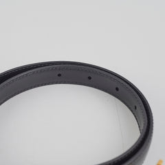 CELINE Triomphe Belt 70 Black