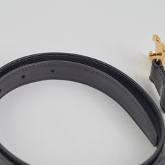 CELINE Triomphe Belt 70 Black
