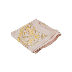 Hermes 90cm Square Scarf Pink/Yellow