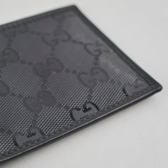 Gucci Mens Black Monogram Wallet