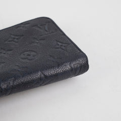Louis Vuitton Empriente Zip Long Wallet Black