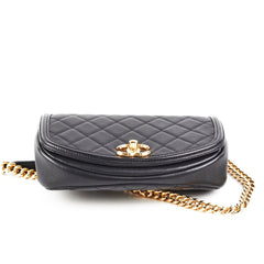 Chanel Seasonal Flap Calfskin Black