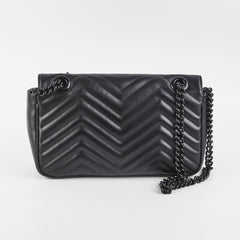 Gucci Marmont Small Black Shoulder Bag