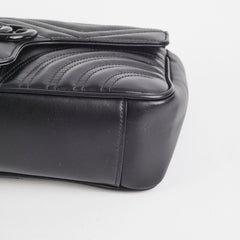 Gucci Marmont Small Black Shoulder Bag