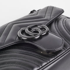 Gucci Marmont Small Black Shoulder Bag