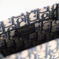 Christian Dior Large Book Tote Oblique Navy