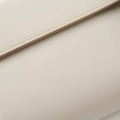 Hermes Egee Clutch Tadelakt Gris Perle - Stamp Square R