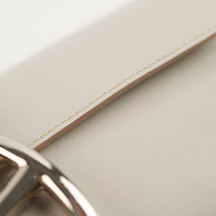 Hermes Egee Clutch Tadelakt Gris Perle - Stamp Square R