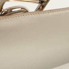 Hermes Egee Clutch Tadelakt Gris Perle - Stamp Square R