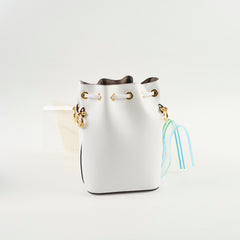 Fendi Mon Tresor Bucket Bag White