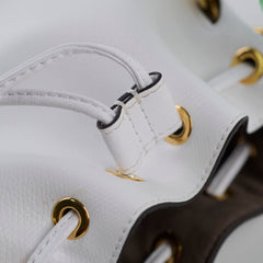 Fendi Mon Tresor Bucket Bag White