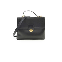 Gucci Vintage Medium Satchel Black
