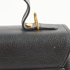 Gucci Vintage Medium Satchel Black