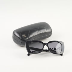 Chanel Cat Eye Rhinestone Sunglasses
