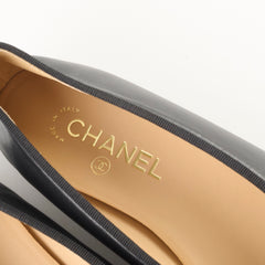 Chanel CC Ballet Flats Black - Size 39.5
