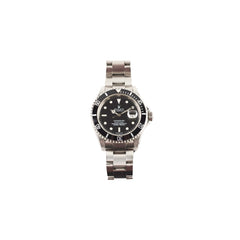 Rolex Submariner Date 40mm Watch Black Dial 16610