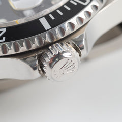 Rolex Submariner Date 40mm Watch Black Dial 16610