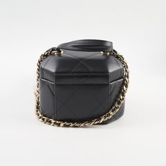 Chanel Lambskin Vendome Small Vanity Black Microchip