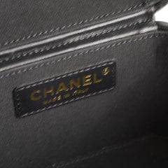 Chanel Lambskin Vendome Small Vanity Black Microchip