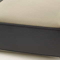 Celine Nano Luggage Tri Colour Black Taupe Brown