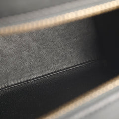 Celine Nano Luggage Tri Colour Black Taupe Brown