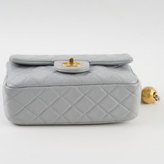 Chanel Rectangular Mini Pearl Crush Grey (Recoloured)