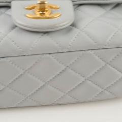 Chanel Rectangular Mini Pearl Crush Grey (Recoloured)