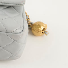 Chanel Rectangular Mini Pearl Crush Grey (Recoloured)