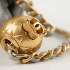 Chanel Rectangular Mini Pearl Crush Grey (Recoloured)