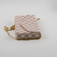 Louis Vuitton Felicie Damier Azur