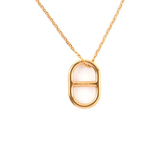 Hermes O/Maillon Necklace Rose Gold