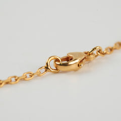Hermes O/Maillon Necklace Rose Gold