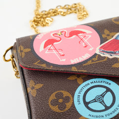 Louis Vuitton Pochette Felicie Monogram World Tour