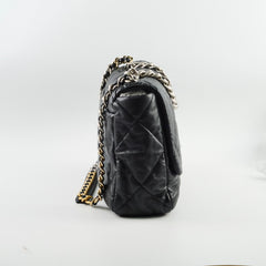 Chanel 19 Large Black Microchip