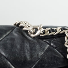 Chanel 19 Large Black Microchip