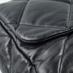 Chanel 19 Large Black Microchip