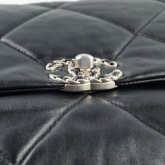 Chanel 19 Large Black Microchip