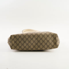 Gucci GG Canvas Small Tote Monogram White