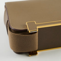 Hermes Geta Chevre Mysore Etoupe - Stamp B