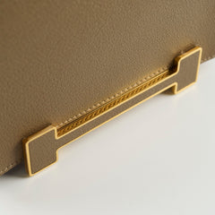 Hermes Geta Chevre Mysore Etoupe - Stamp B