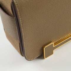 Hermes Geta Chevre Mysore Etoupe - Stamp B