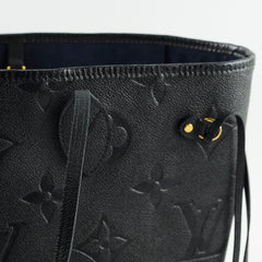 Louis Vuitton Neverfull MM Empreinte Black