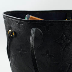 Louis Vuitton Neverfull MM Empreinte Black