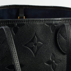 Louis Vuitton Neverfull MM Empreinte Black