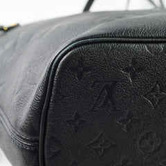 Louis Vuitton Neverfull MM Empreinte Black
